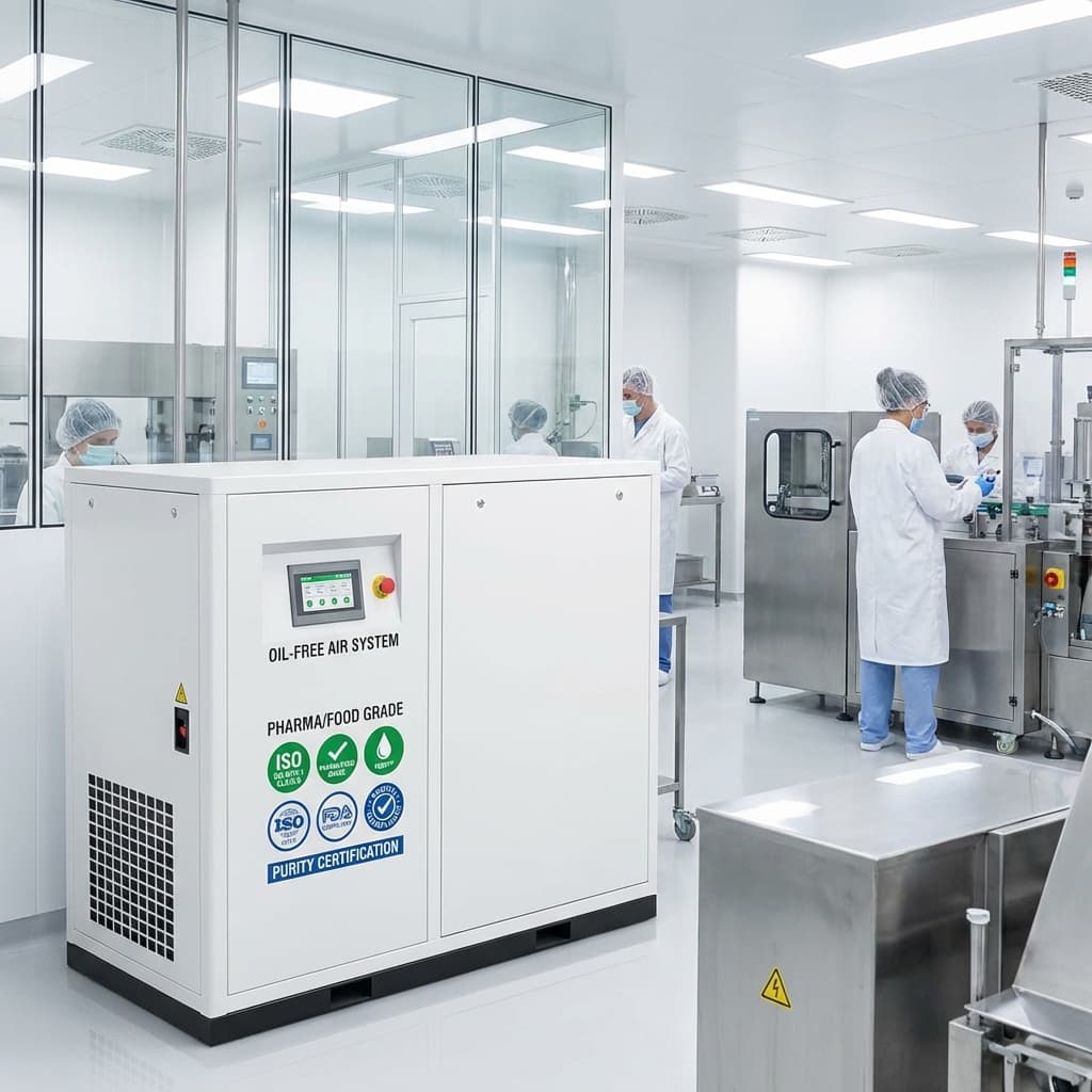 Top 10 Benefits of Oil-Free Air Compressors